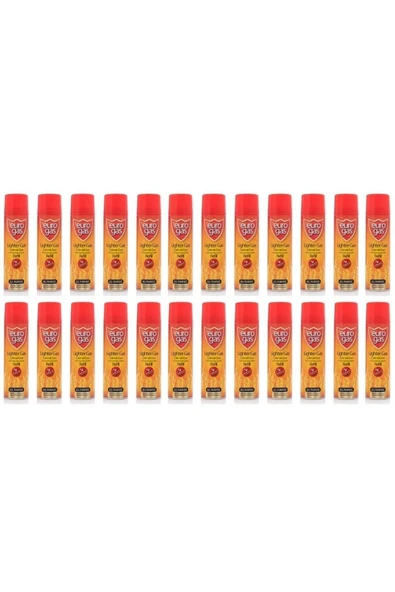 Eurogas Çakmak Gazı 250 Ml 24'lü Set ürün görseli 1