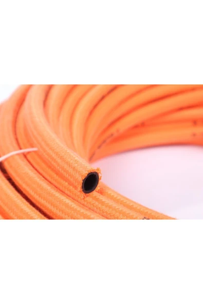 Hortum Plaza Akım Kablo Hortumu Hortumu Kauçuk Örgülü  ( 9x13 mm m) ( 50 Metre) ürün görseli 1