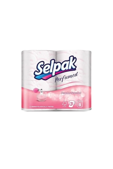 Tuvalet Kağıdı Pudra Kokulu 8'li X 2 PAKET ürün görseli 1