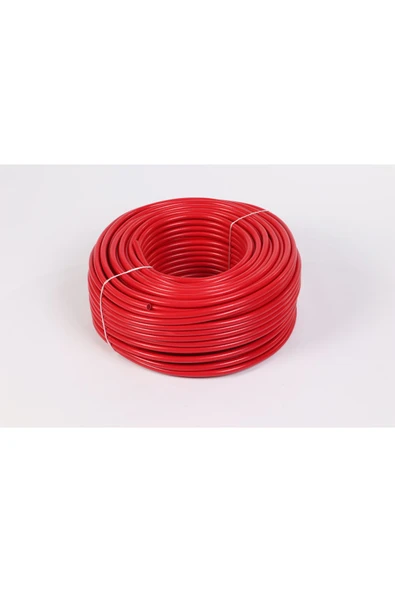 Hortum Plaza  Ara Paket Su Hortumu Kırmızı ( İç çap  6 mm - Dış Çap 12 mm) 100 Metre ürün görseli 1