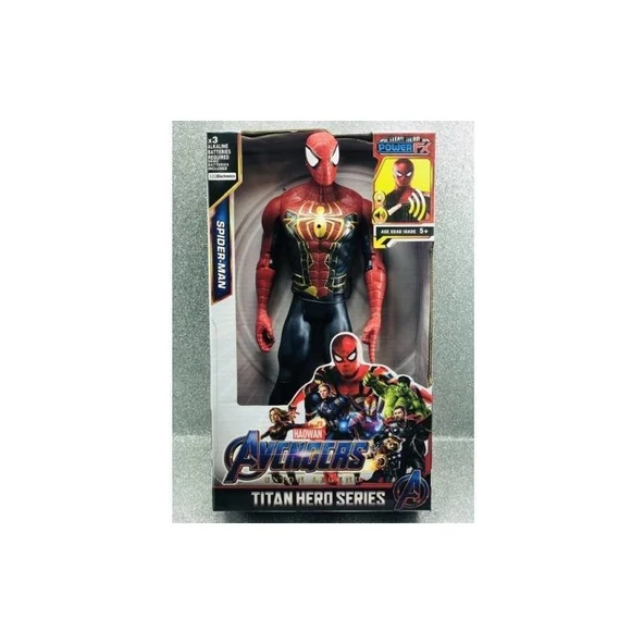 Ürün Sarayı Spider-Man Marvel Avengers Işıklı ve Sesli Büyük Boy Aksiyon Figür Aksiyon Figür ürün görseli 1