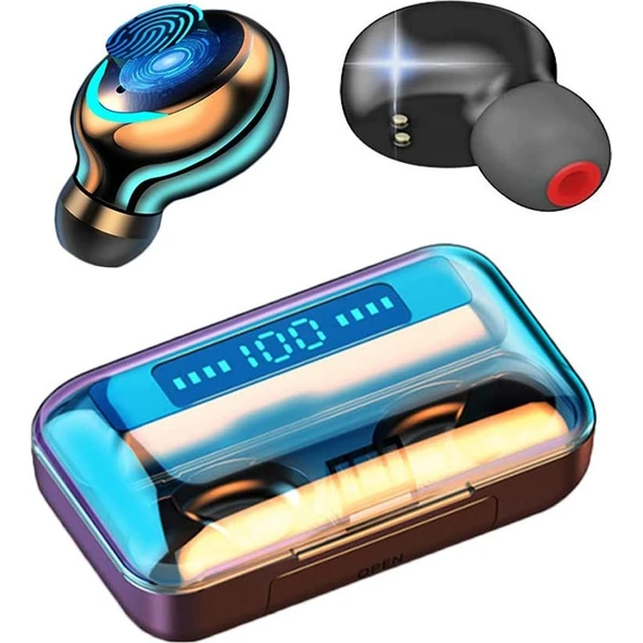 Elba F9-5 Bluetooth Kulaklık - Siyah - Resim 2