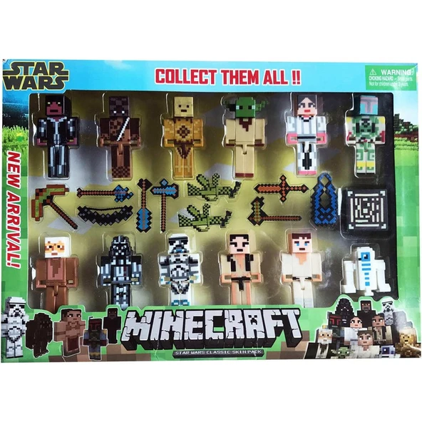 Can Ali Toys Minecraft 23 Parça Aksesuarlı - Yeni Star Wars Serisi ürün görseli 1