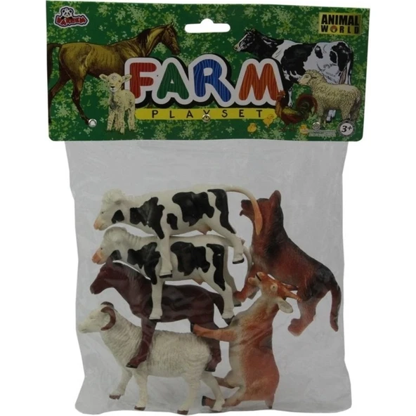 Vardem 6 Parça Hayvan Seti-Poşette - Resim 2