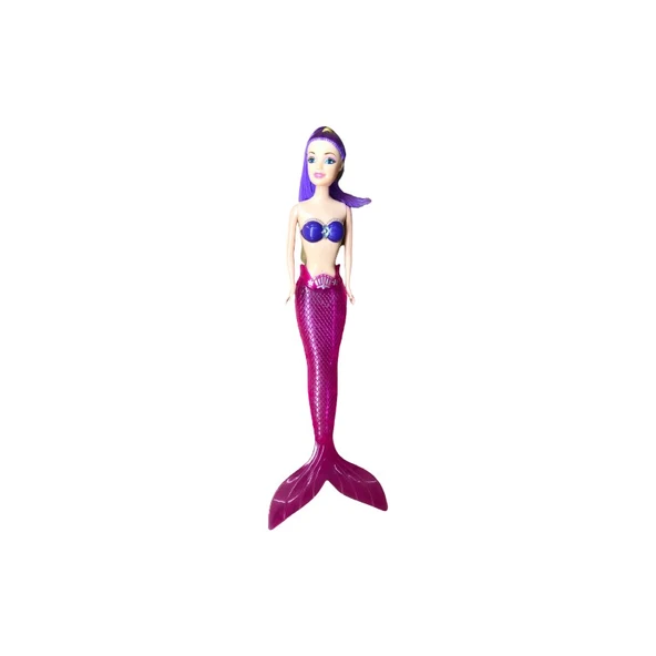 Medska Deniz Kızı Bebek Işıklı 34 cm Mor ürün görseli 1