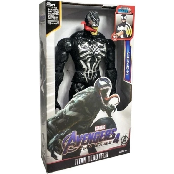 Can Ali Toys Venom Sesli Figür Oyuncak 30 cm ürün görseli 1
