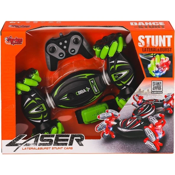 Nilly Toys RQ3034-1 Kumandalı Bilekten Kontrol Işıklı Müzikli Stunt Araba -Vardem Oyuncak ürün görseli 1