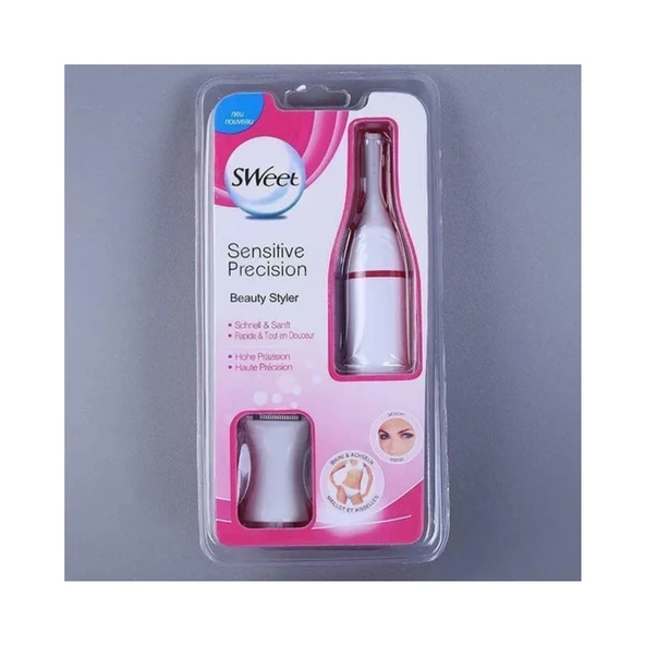 Sensitive Sweet Sensitive Precision Tüy Alma Şekillendirme Seti-Kırmızı - Resim 4