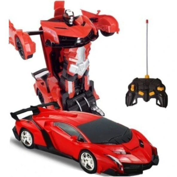 Happy Toys Uzaktan Kumandalı Robota Dönüşen Araba Şarjlı ürün görseli 1
