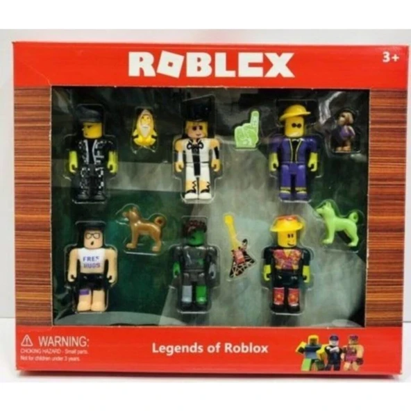 EC Shop Oyuncakchi Roblox Figür Oyuncak Aksesuarlı 12 Parça Set Kutulu Robloks ürün görseli 1