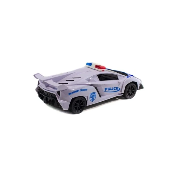 LRS Store Uzaktan Kumandalı Polis Arabası Lamborghini Şarjlı Yüksek Kalite Farları Işıklı ürün görseli 1