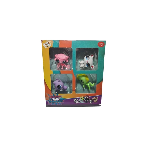 Bobo Toys Benim Tatlı Minişim 4'lü Set - Resim 3