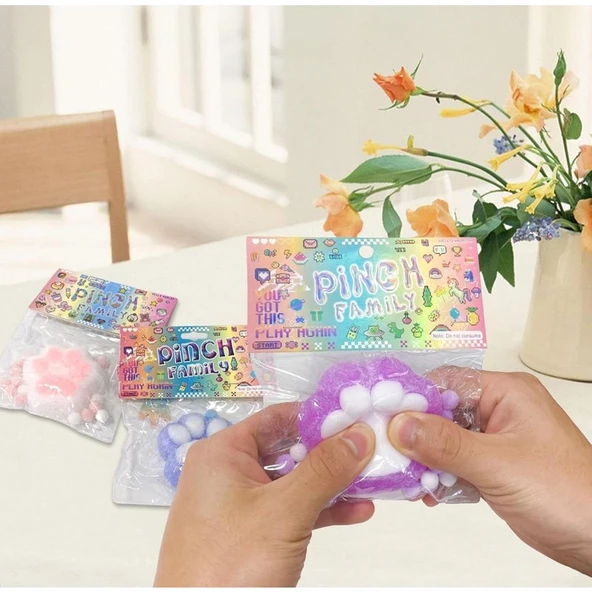 Kostbar Elite Kedi Patisi - Taba Lapka - Squishy - Stress Oyuncağı - Sukuşi 1 Adet ürün görseli 1