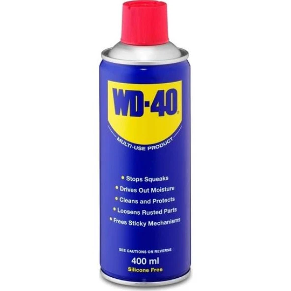 WD40 Pas Sökücü ve Yağlayıcı 400ml ürün görseli 1
