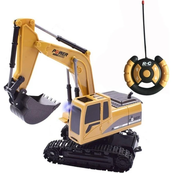 Cansu Oyuncak Uzaktan Kumandalı Excavator Kepçe Şarjlı 1:24 ürün görseli 1