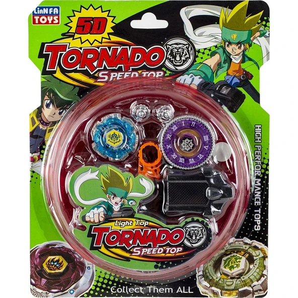 Doop Tornado Beyblade - Ikili Beyblade Oyuncak - Sahalı ürün görseli 1