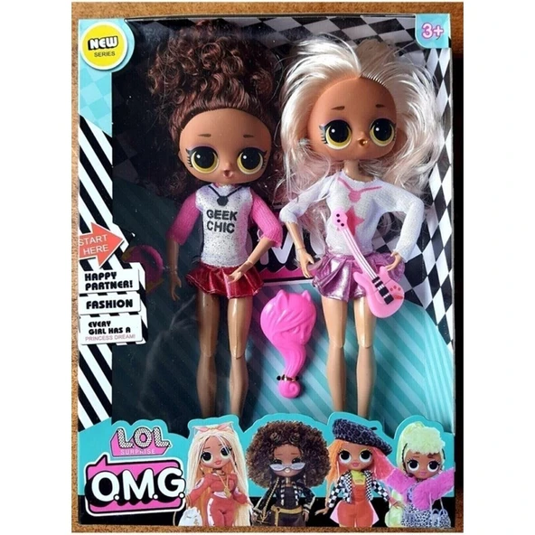 EC Shop Toptanda Trend Lol Suprise Bebek Seti O.m.g Fashion Design Oyuncak Sonsuz Hareket Eklemli ürün görseli 1