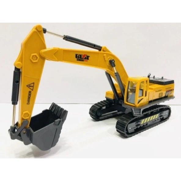 Bfy Toys Kepçe Kum Kazıcı Paletli Ekskavatör Oyuncak Iş Makinesi Hareketli ürün görseli 1
