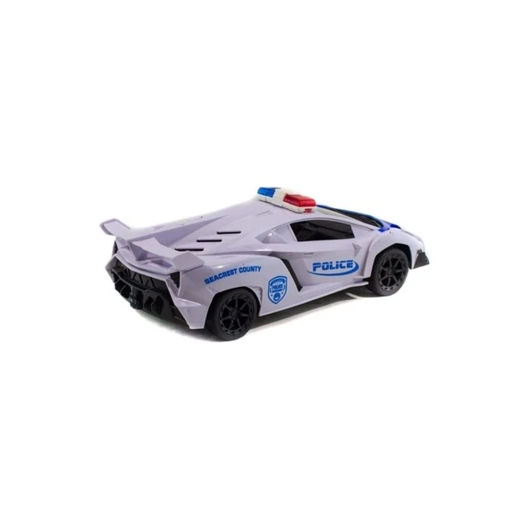 Kelebek Uzaktan Kumandalı Polis Arabası Lamborghini Şarjlı Yüksek Kalite Farları Işıklı ürün görseli 1