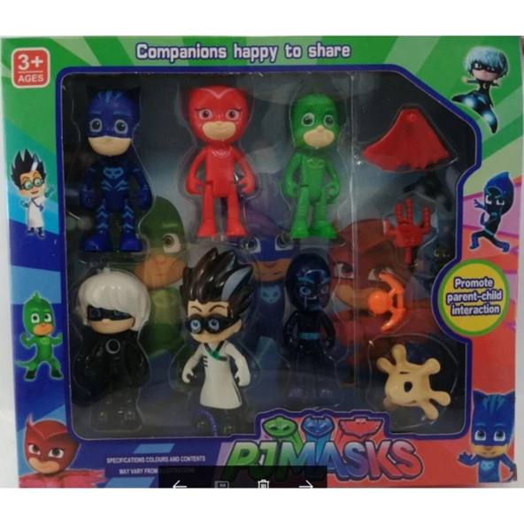 Pj Masks Pj Maskeliler 10'lu Set ürün görseli 1