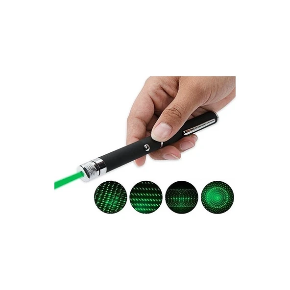 Shavers Yeşil Lazer Pointer 5 Km Etki Alanı, Fener ürün görseli 1