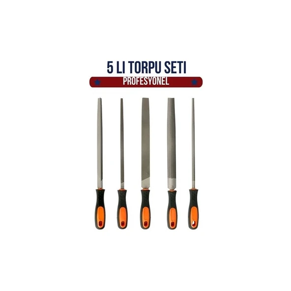 XML Dünyası 5 Model Eğe Seti 427458 ürün görseli 1