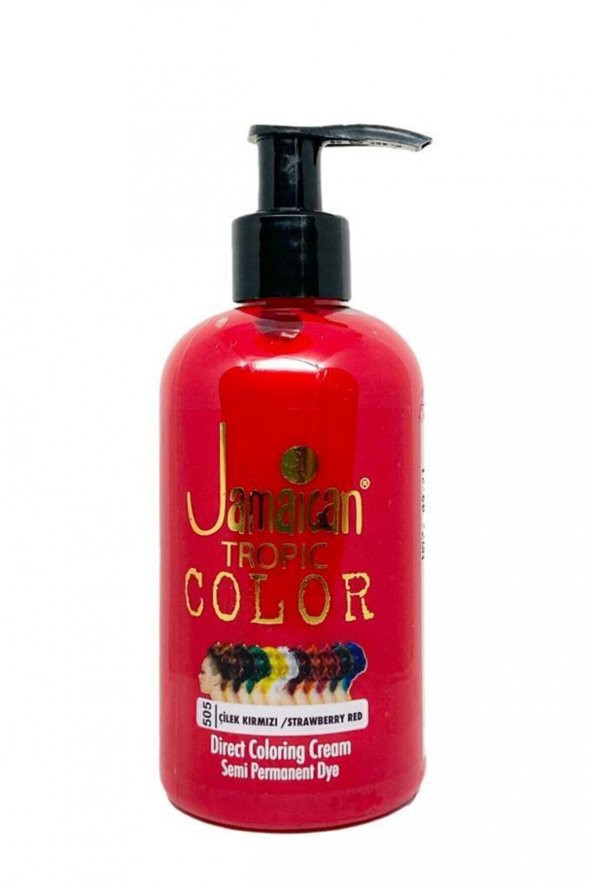 Jamaican Jeans Color Saç Boyası Çilek Kırmızısı 250 Ml. ürün görseli 1