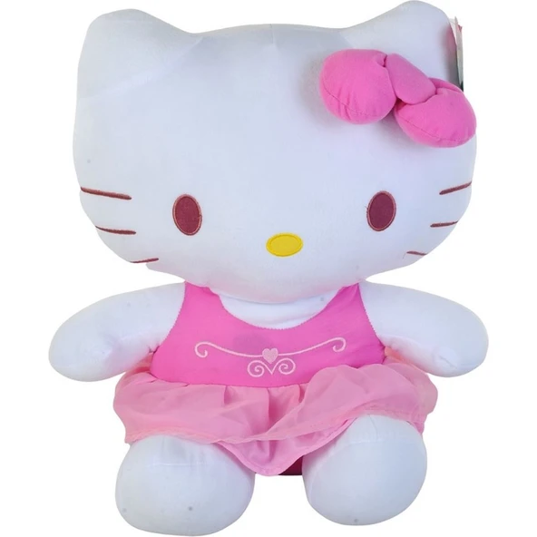 Çebi Toys Hello Kitty Fiyonklu Peluş 50 cm Pembe ürün görseli 1