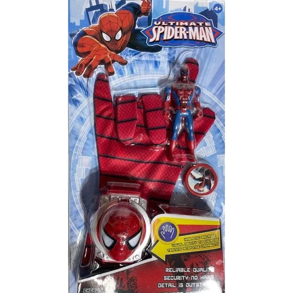 Can Ali Toys Disk Atan Spiderman Eldiven Karakter ürün görseli 1