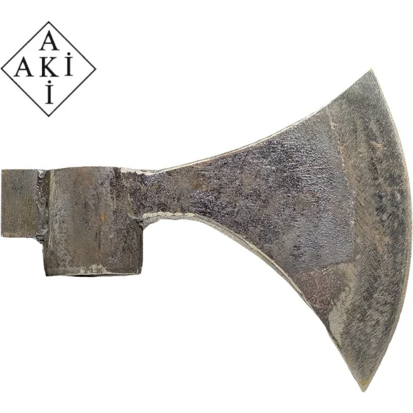 Aki Dövme Çelik Balta Oval Sap-20 cm-No 3-Sapsız ürün görseli 1