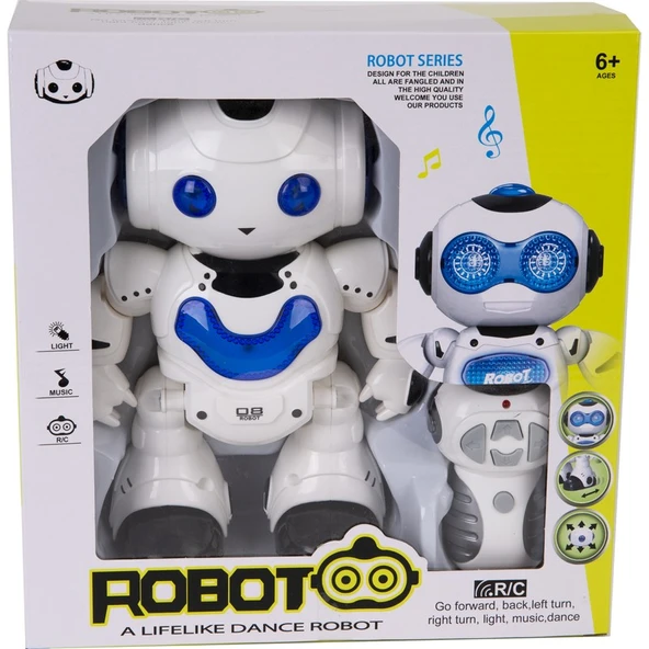 Canda Oyuncak Uzaktan Kumandalı Robot 4 Fonksiyon ürün görseli 1
