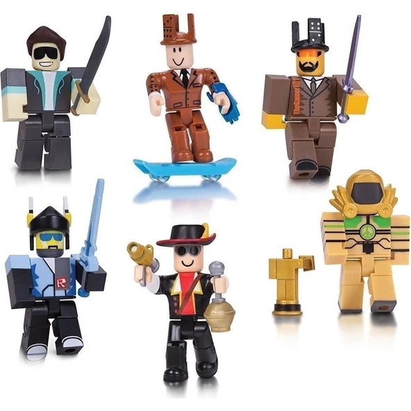 EC Shop Robos E-Kids Roblox Oyuncak 6 Figür 13 Parça Xl Büyük Boy Oyun Seti ürün görseli 1