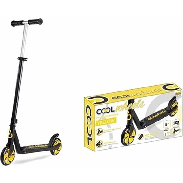 Furkan Oyuncak Sarı Cool Wheels Scooter 8 Yaş ürün görseli 1