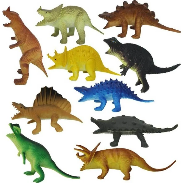 Crazoo Dinozorların Dünyası Poşetli Hayvan Oyun Seti Orta Boy - 1 Numara ürün görseli 1