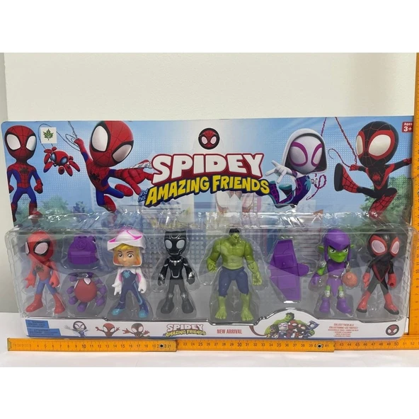 Buldumsa Spidey Amazing Friends Özel 6 Lı Set ürün görseli 1