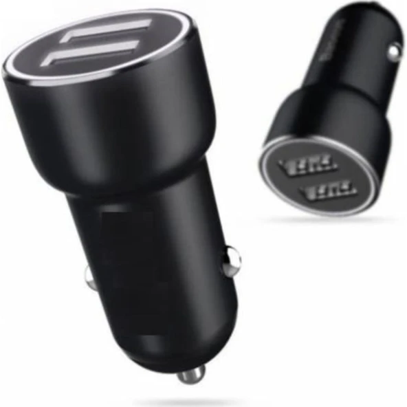 Paleon Araç Çakmaklığı Çift USB Metal Hızlı Şarj ürün görseli 1