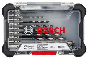 Bosch Impact Control HSS Matkap Ucu Seti 8 Adet - 2608577146 ürün görseli 1
