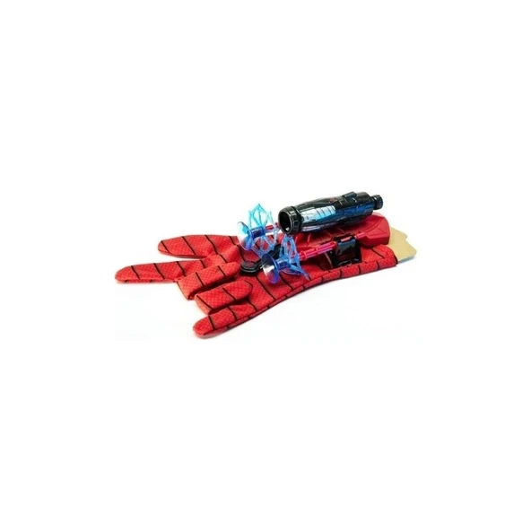 Kids Spiderman Ağ Atan Eldiven Set - Ok Atan Örümcek Adam Eldiveni ürün görseli 1
