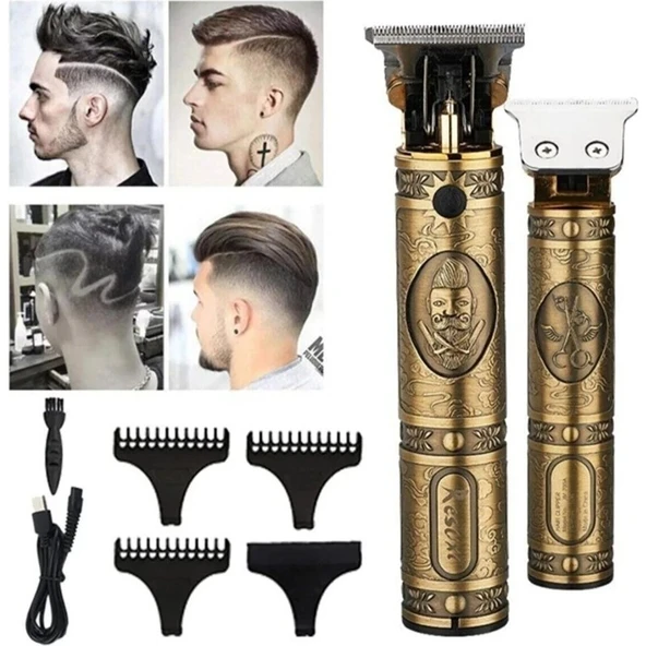 Hair Trimmer T Bıçak Saç Sakal Ense Çizim Traş Makinesi ürün görseli 1