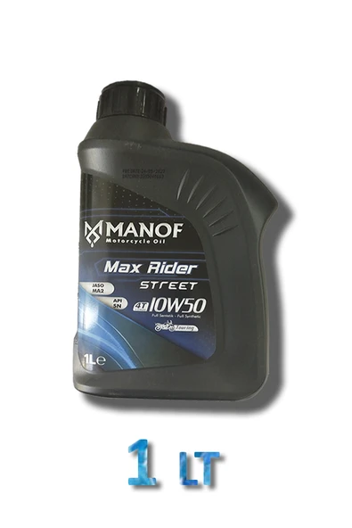 Manof Max Rider Street Touring 10w50 4T Motosiklet Yağı ürün görseli 1