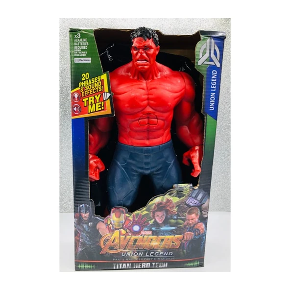 Red Storm Kırmızı Hulk Sesli ürün görseli 1