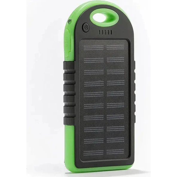 Erdem Store Güneş Enerjili Solar Panelli Powerbank 20000MAH Kamp Tipi Taşınabilir Şarj Aleti ürün görseli 1