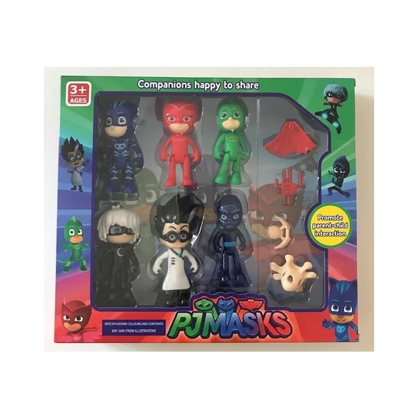 Pj Masks Pjmasks 10'lu Pijamaskeliler Figür Seti ürün görseli 1