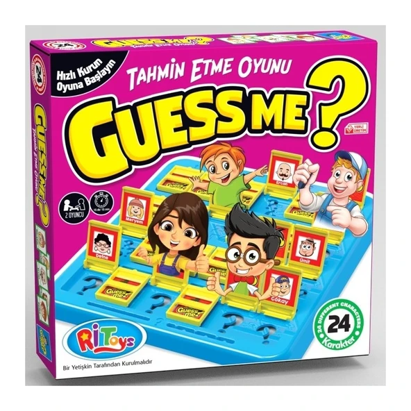 Ritoys Guess Me Bil Bakalım Kutu Oyunu ürün görseli 1