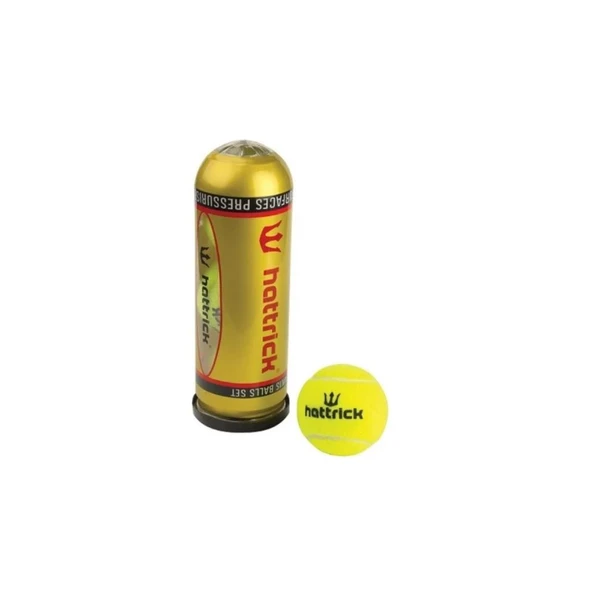 Hattrick TP650 Tenis Topu 3'lü ürün görseli 1