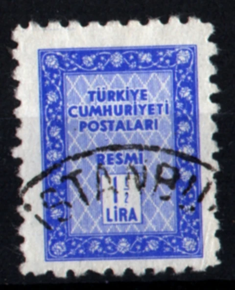 EABİ-1960 Resmi Pul 1.5 Lira (tp0274) ürün görseli 1