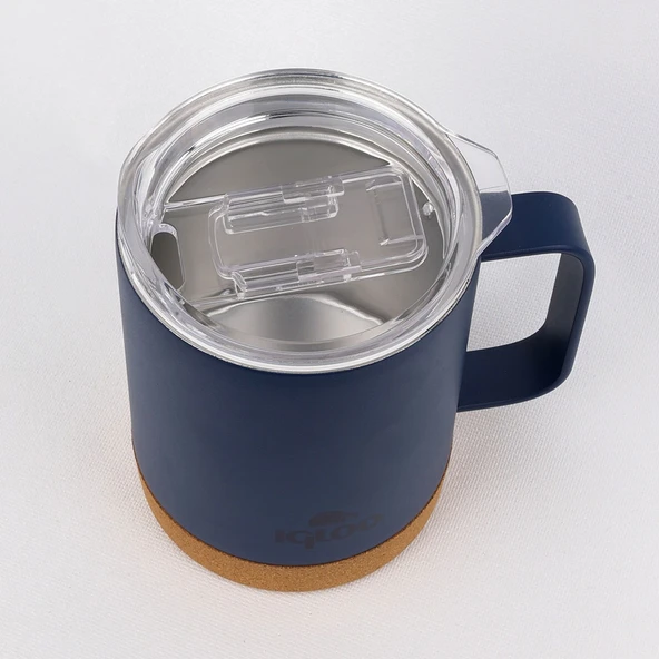 Igloo Cork Mug 350ml-LACİVERT - Resim 3