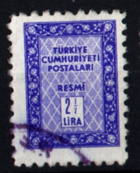 EABİ-1960 Resmi Pul 2.5 Lira (tp0275) ürün görseli 1