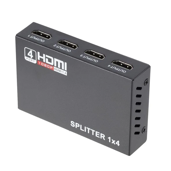 Powermaster PM-12081 4K-2K 4 Port HDMI Splitter Dağıtıcı ürün görseli 1