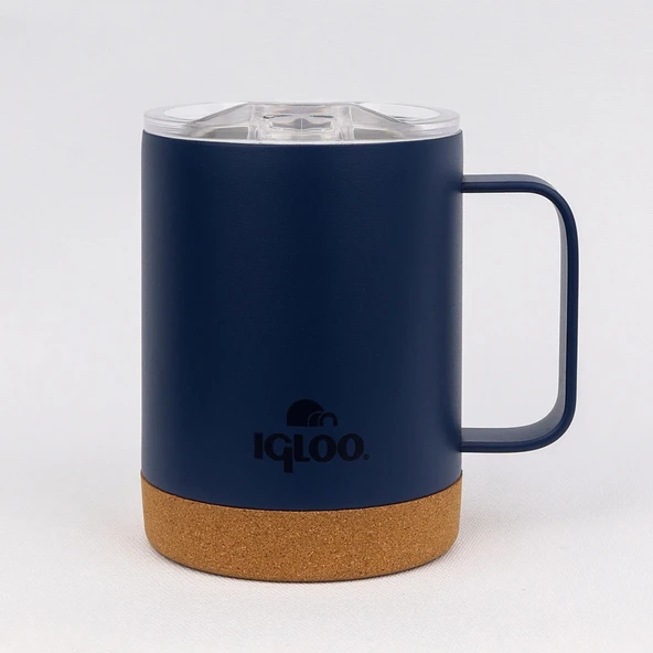 Igloo Cork Mug 350ml-LACİVERT ürün görseli 1